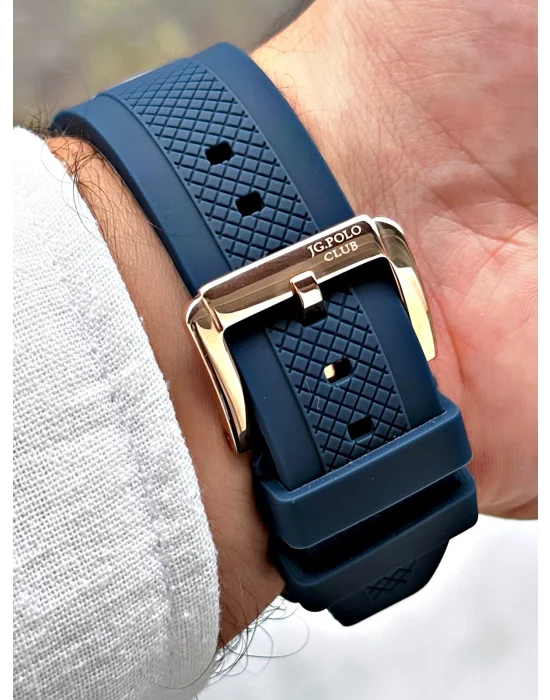 Jg. Polo Clup JPC.0723.2333.3 Silikon Kordon Erkek Kol Saati