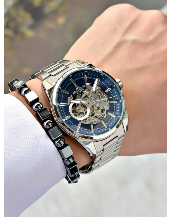 Navimarine Otomatik Çelik Kordon Erkek Kol Saati