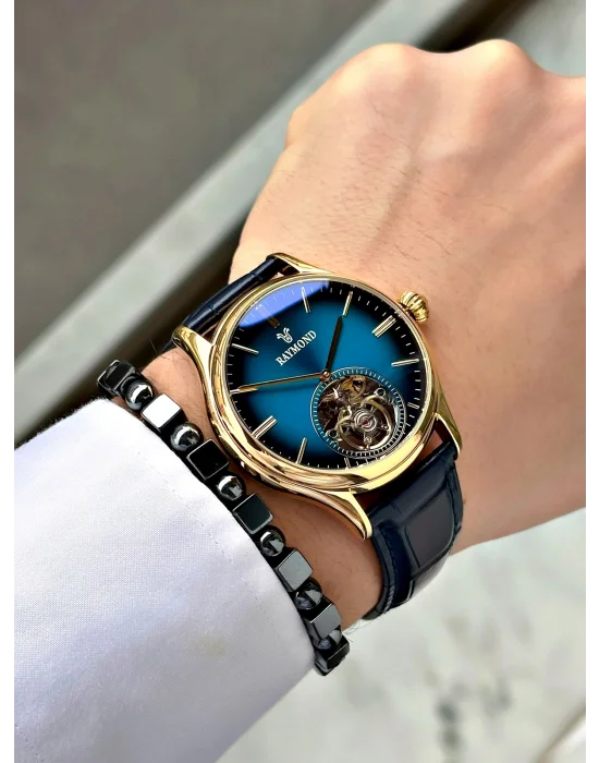 Raymond Diplomat Klips Otomatik Mekanizma Erkek Kol Saati