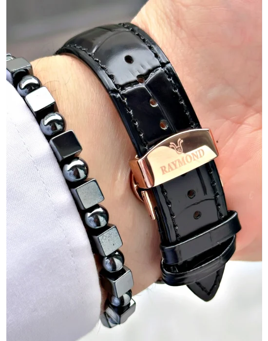 Raymond Diplomat Klips Otomatik Mekanizma Erkek Kol Saati