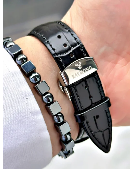 Raymond Diplomat Klips Otomatik Mekanizma Erkek Kol Saati