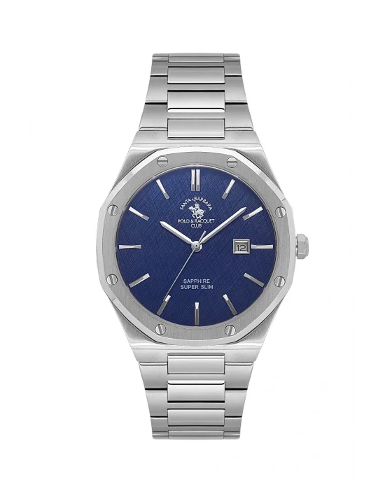 SANTA BARBARA POLO & RACQUET CLUB SB.1.10673-3 Slim Safir Erkek Kol Saati