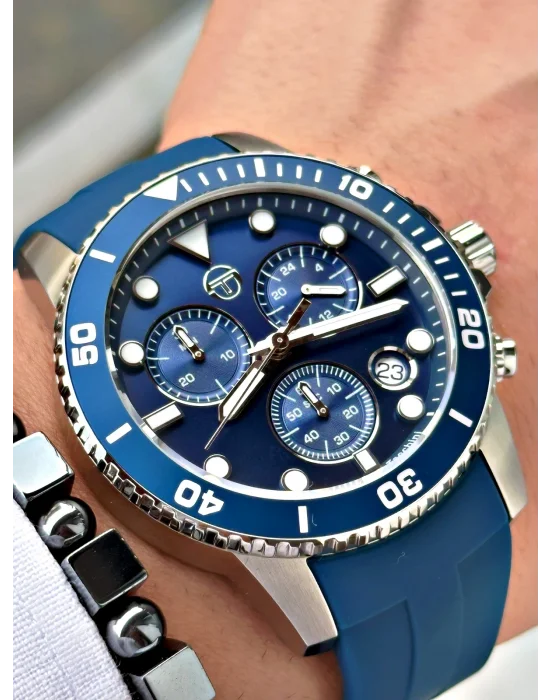 Sergio Tacchini ST.1.10446-1 Silikon Erkek Kol Saati