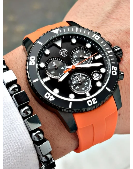 Sergio Tacchini ST.1.10446-3 Silikon Erkek Kol Saati