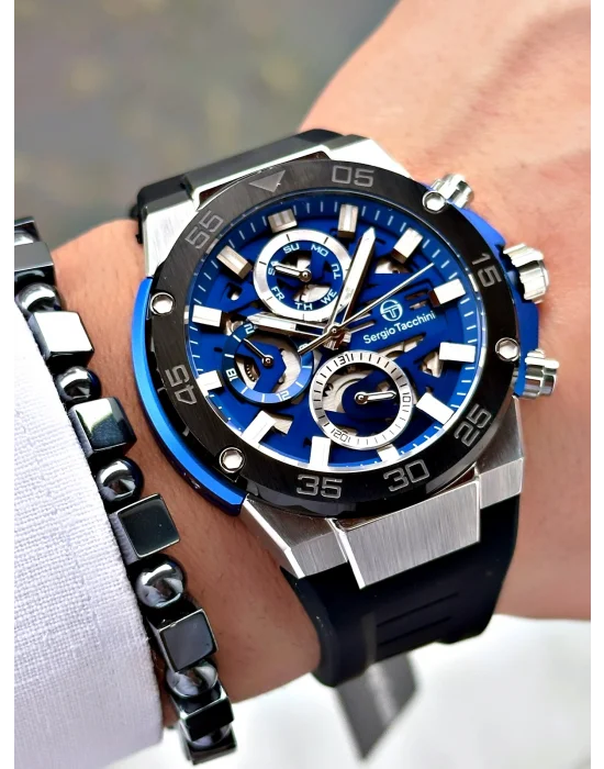 Sergio Tacchini ST.3.10006-5 Silikon Erkek Kol Saati