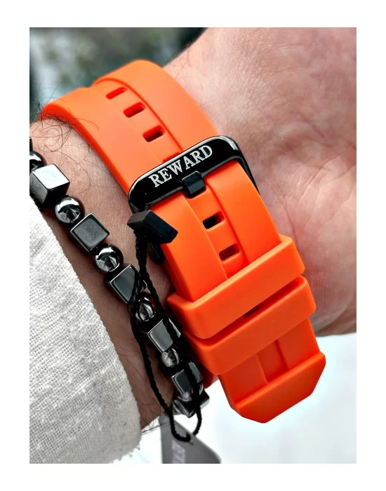 Reward RD83253M Silikon Kordon Fonksiyonlu Erkek Kol Saati