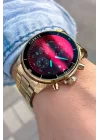 Commes Time Multi Fonksiyonlu Renkli Cam Erkek Kol Saati 3 ATM Su Geçirmezlik