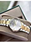 Daniel Klein Gold Gri Çelik Kordon Kadın Kol Saati 30 mm