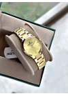 Daniel Klein Gold Renk Çelik Kordon Kadın Kol Saati 30 mm