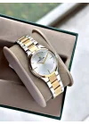 Daniel Klein Gold Gri Çelik Kordon Kadın Kol Saati 30 mm