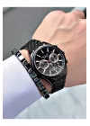 FERRUCCİ FUNCTION SİYAH KADRANLI SİYAH METAL ERKEK KOL SAATİ