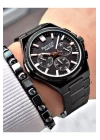 Ferrucci Function FCF 0425 03471M.02 Çelik Kordon Erkek Kol Saati