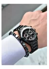 FERRUCCİ FUNCTION TAKVİMLİ SİYAH METAL ERKEK KOL SAATİ