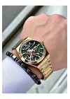 FERRUCCİ OTOMATİK YEŞİL KADRANLI GOLD METAL ERKEK KOL SAATİ