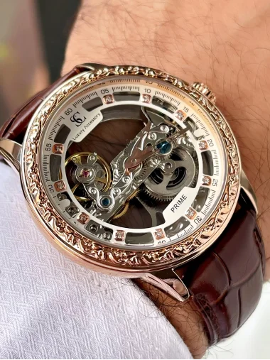 Silver Collection Otomatik Mekanizma Klipsli Erkek Kol Saati