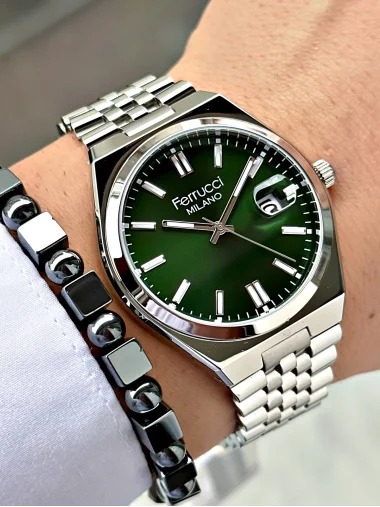 Ferrucci Function Jübile Kordon Takvimli Erkek Kol Saati