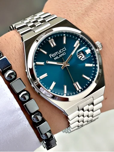 Ferrucci Function Jübile Kordon Takvimli Erkek Kol Saati