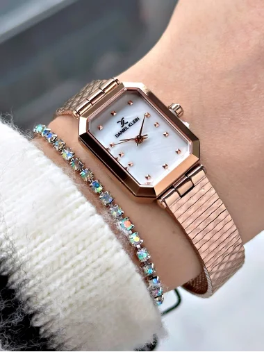 Daniel Klein Premium Kare Kadın Kol Saati 21 mm