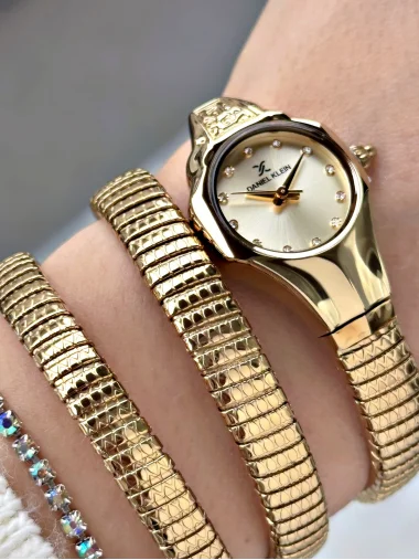 Daniel Klein Premium Yılan Model Dolamalı Kadın Kol Saati 23 mm
