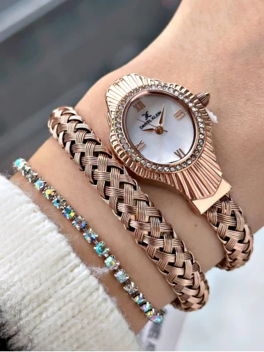 Daniel Klein Premium Yılan Model Dolamalı Kadın Kol Saati 23 mm