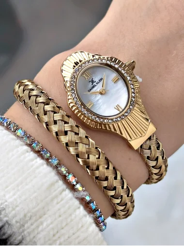 Daniel Klein Premium Yılan Model Dolamalı Kadın Kol Saati 23 mm