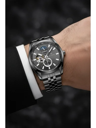 Reward Otomatik Mekanizma Mehtaplı Kadran Erkek Kol Saati