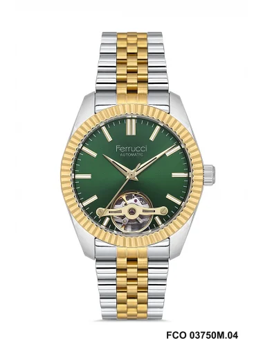 Ferrucci Otomatik Mekanizma Jübile Kordon Erkek Kol Saati