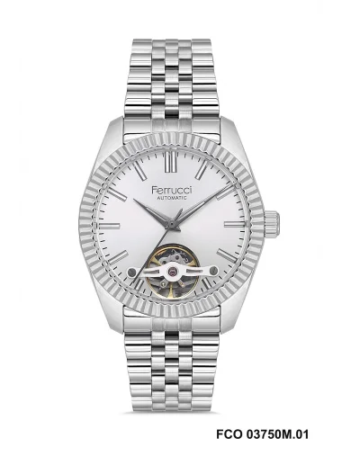 Ferrucci Otomatik Mekanizma Jübile Kordon Erkek Kol Saati