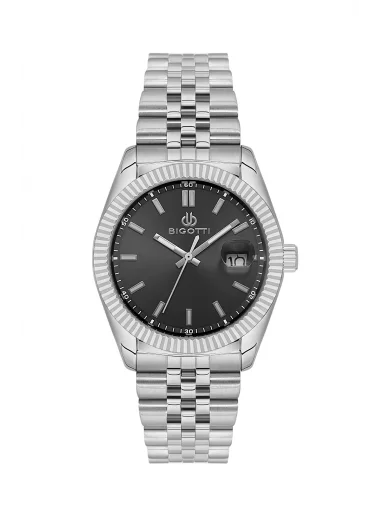 Bigotti BG.1.10676-2 Jübile Kordon Takvimli Erkek Kol Saati
