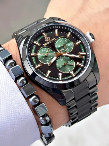 Bigotti Milano Fonksiyonlu Erkek Kol Saati