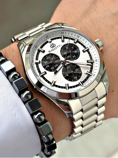 Bigotti Milano Fonksiyonlu Erkek Kol Saati