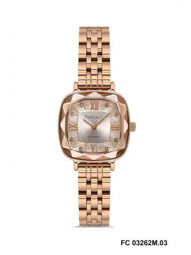Ferrucci FC 0125 03262M.03 Çelik Kordon Kadın Kol Saati
