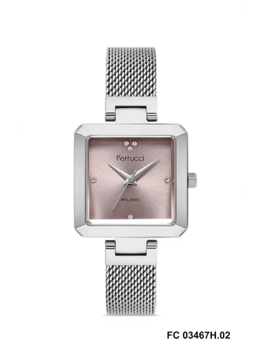 Ferrucci FC 0125 03467H.02 Çelik Kordon Kadın Kol Saati