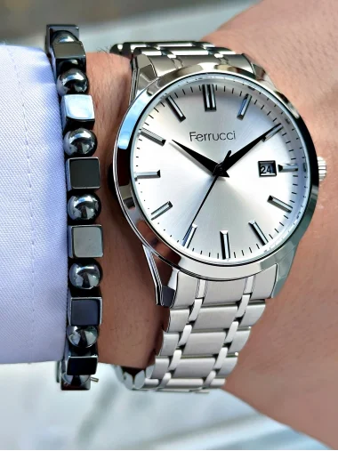 Ferrucci  Takvimli Erkek Kol Saati