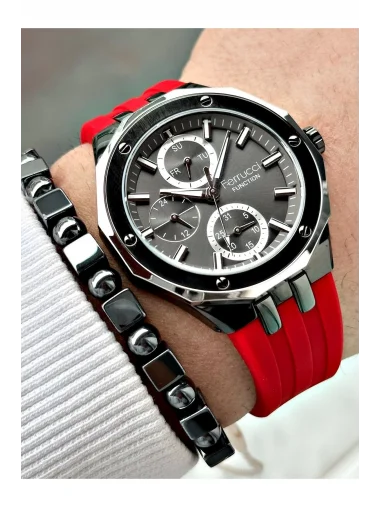 Ferrucci Function FCF 0425 03469S.02 Silikon Kordon Erkek Kol Saati