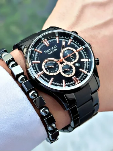 Ferrucci Function Çelik Kordon Erkek Kol Saati