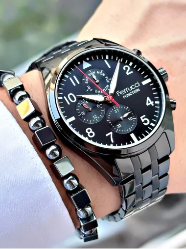 Ferrucci Function Çelik Kordon Erkek Kol Saati