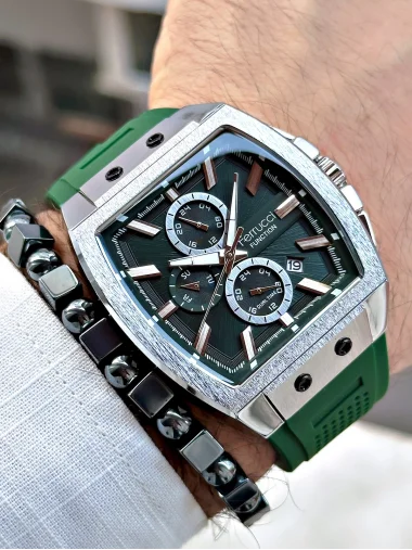 Ferrucci Function FCF.03297FS.04 Silikon Kordon Erkek Kol Saati