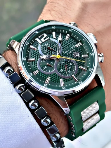 Ferrucci Function FCF.11550FS.04 Silikon Kordon Erkek Kol Saati