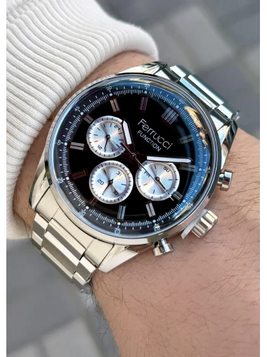 Ferrucci Function FCF.03299FM.01 Çelik Kordon Erkek Kol Saati
