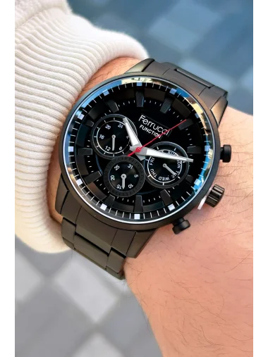 Ferrucci Function FCF.12746FM.05 Multi-Fonksiyon Erkek Kol Saati