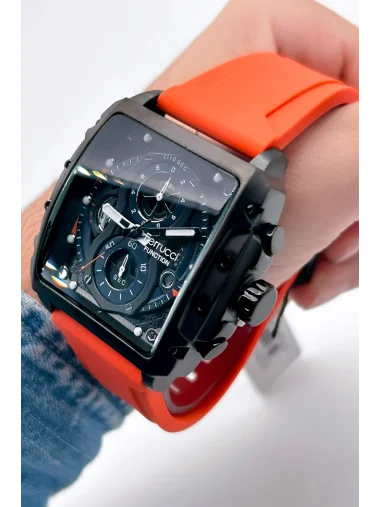 Ferrucci Function FCF.23001.06 Silikon Kordon Erkek Kol Saati