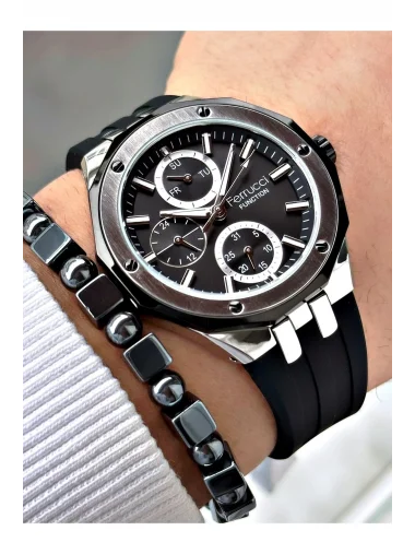 Ferrucci Function FCF 0425 03469S.01 Silikon Kordon Erkek Kol Saati