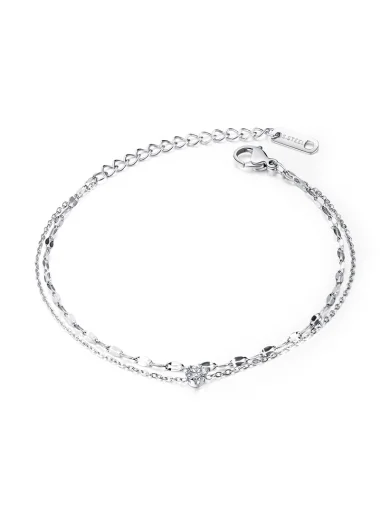 Lee Cooper LC.B.01250.330 Çelik Kadın Bileklik