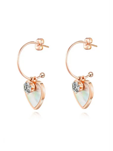 Lee Cooper LC.E.01077.420 Zirkon 23mm Kadın Küpe