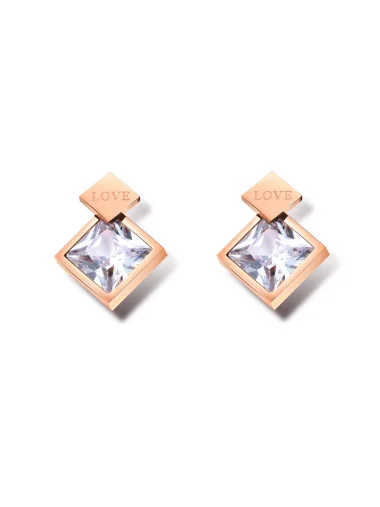 Lee Cooper LC.E.01292.480 Zirkon 23mm Kadın Küpe