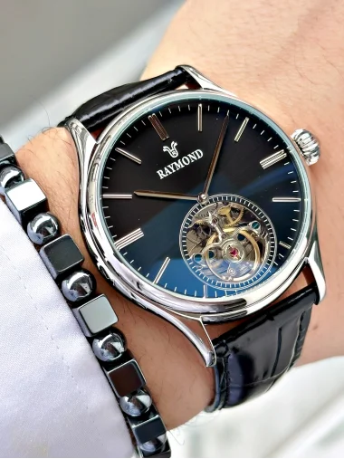 Raymond Diplomat Klips Otomatik Mekanizma Erkek Kol Saati