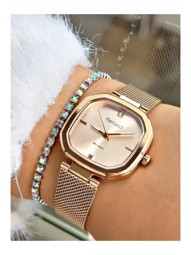 Ferrucci Milano Kare Kadın Kol Saati