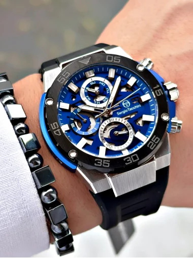 Sergio Tacchini ST.3.10006-5 Silikon Erkek Kol Saati