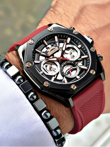 Slazenger SL.9.2379.2.05 Silikon Kordon Erkek Kol Saati